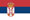 flagge serbien